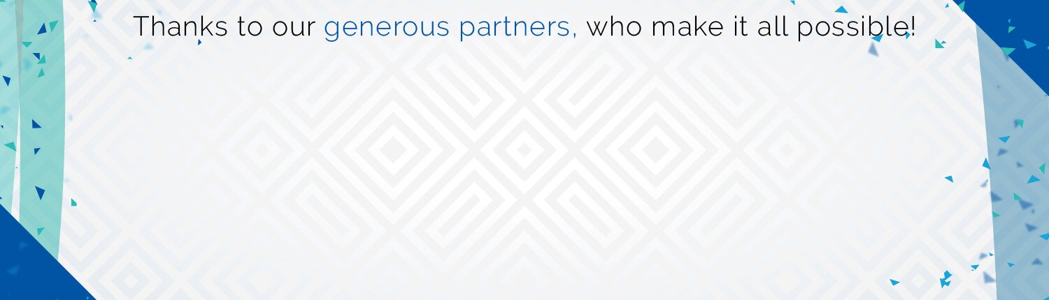 Thanks to our generous partners!